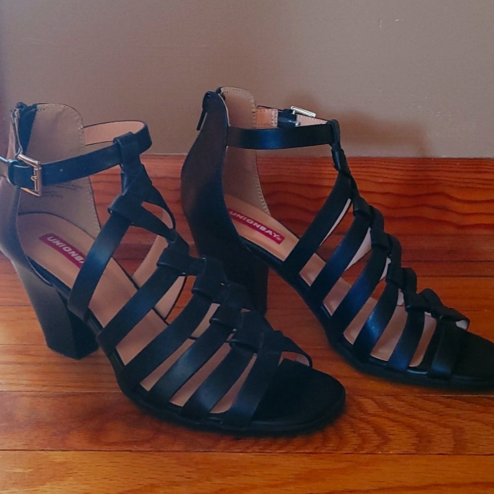 UNIONBAY gladiator heeled sandals
